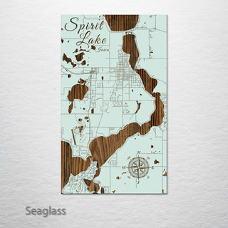 Spirit Lake, Iowa Street Map