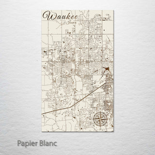 Waukee, Iowa Street Map