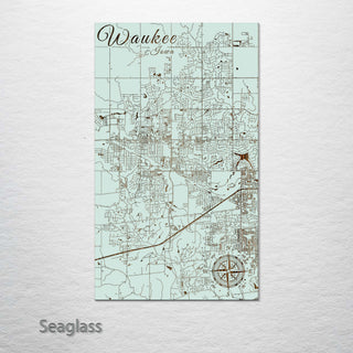 Waukee, Iowa Street Map