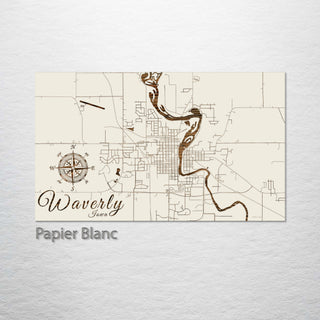 Waverly, Iowa Street Map