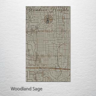 Windsor Heights, Iowa Street Map