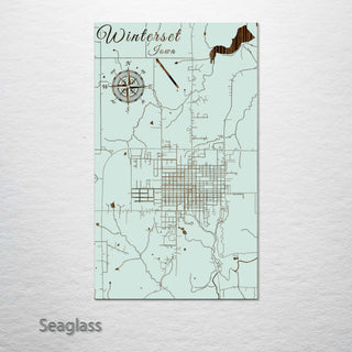Winterset, Iowa Street Map