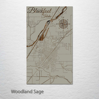 Blackfoot, Idaho Street Map