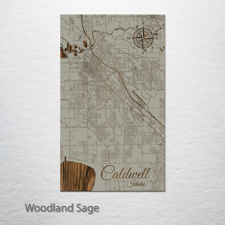 Caldwell, Idaho Street Map