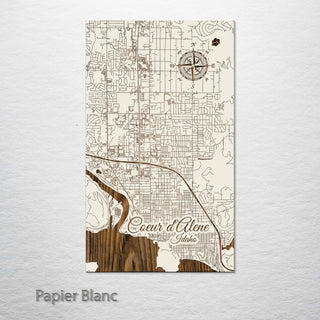 Coeur d'Alene, Idaho Street Map