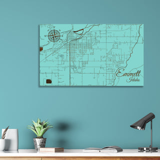 Emmett, Idaho Street Map