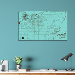 Emmett, Idaho Street Map