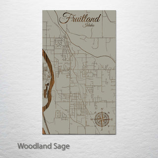 Fruitland, Idaho Street Map