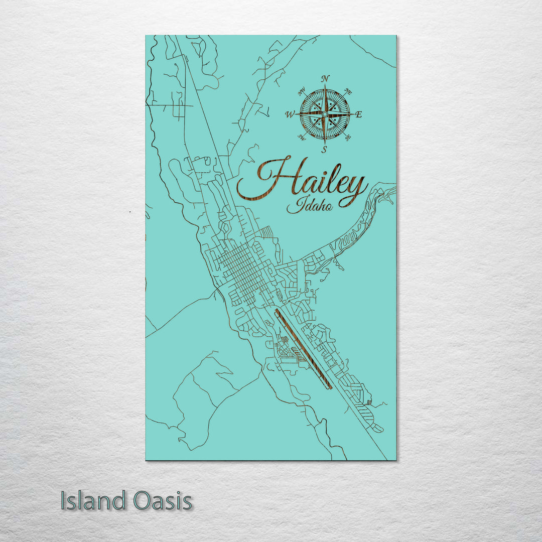 Hailey Map Hailey, Idaho Street Map