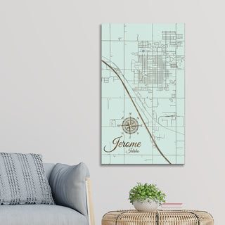 Jerome, Idaho Street Map
