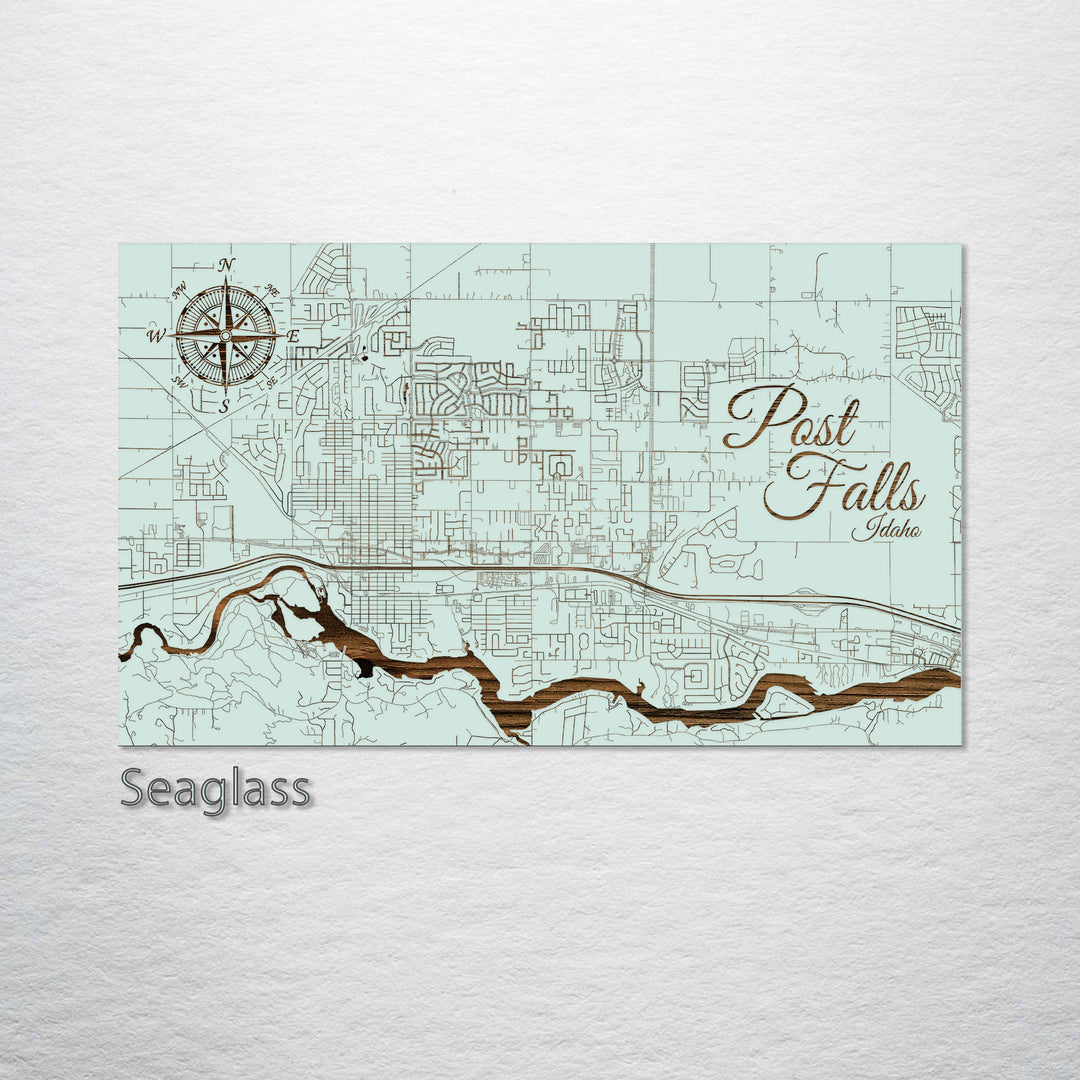 Post Falls Idaho Street Map