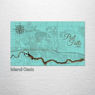 Post Falls, Idaho Street Map