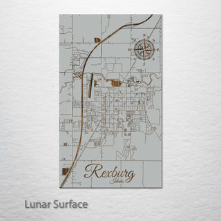 Rexburg, Idaho Street Map