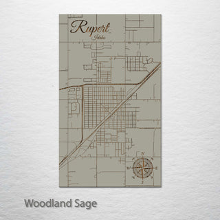 Rupert, Idaho Street Map