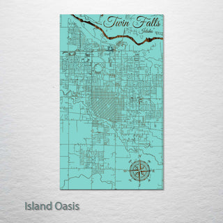Twin Falls, Idaho Street Map