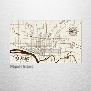 Weiser, Idaho Street Map