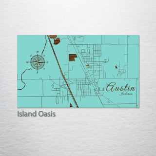 Austin, Indiana Street Map