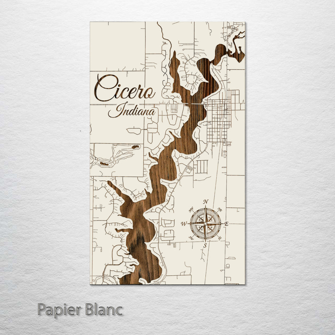 Cicero, Indiana Street Map