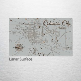 Columbia City, Indiana Street Map