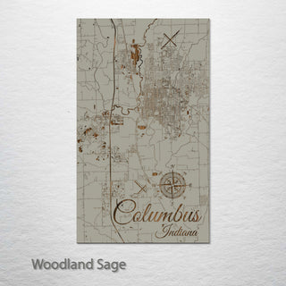 Columbus, Indiana Street Map