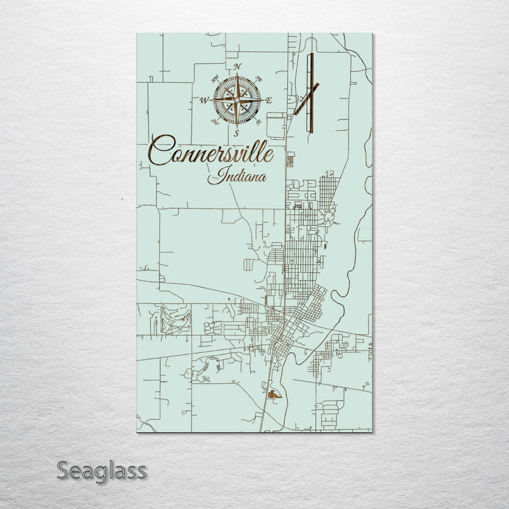 Connersville, Indiana Street Map
