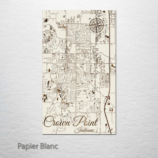 Crown Point, Indiana Street Map