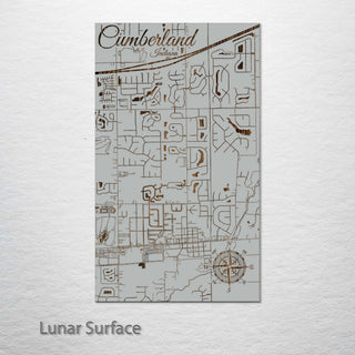 Cumberland, Indiana Street Map