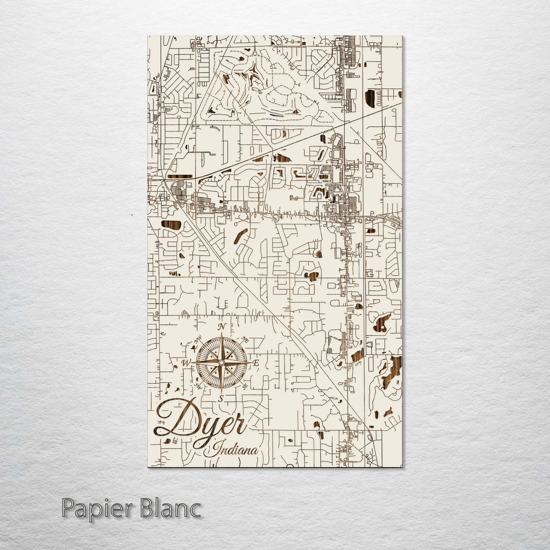 Dyer, Indiana Street Map