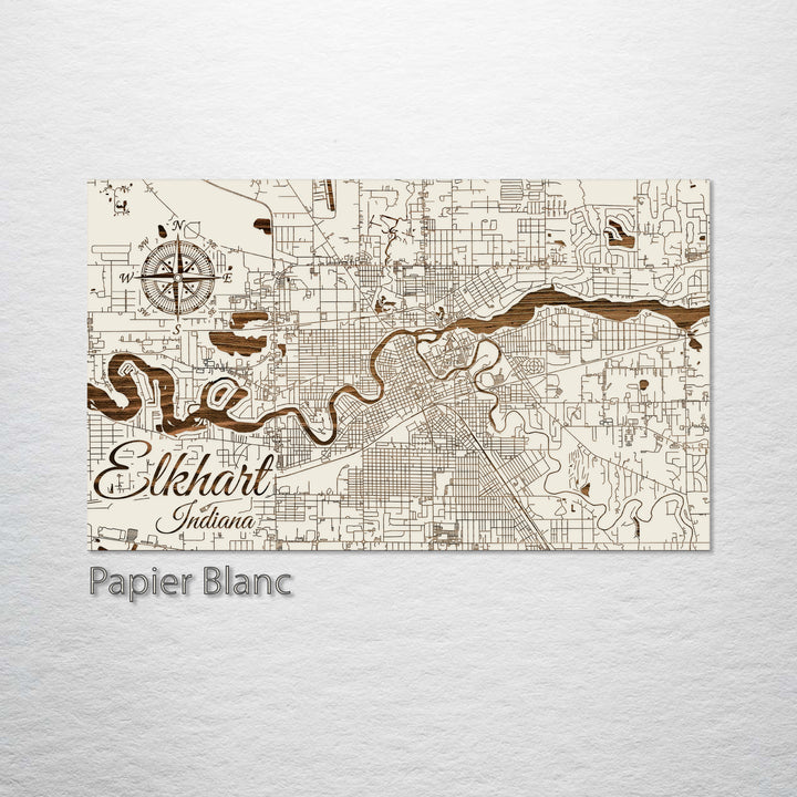 Elkhart, Indiana Street Map