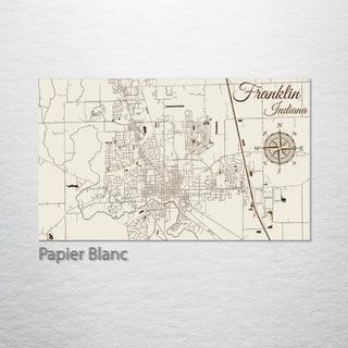 Franklin, Indiana Street Map