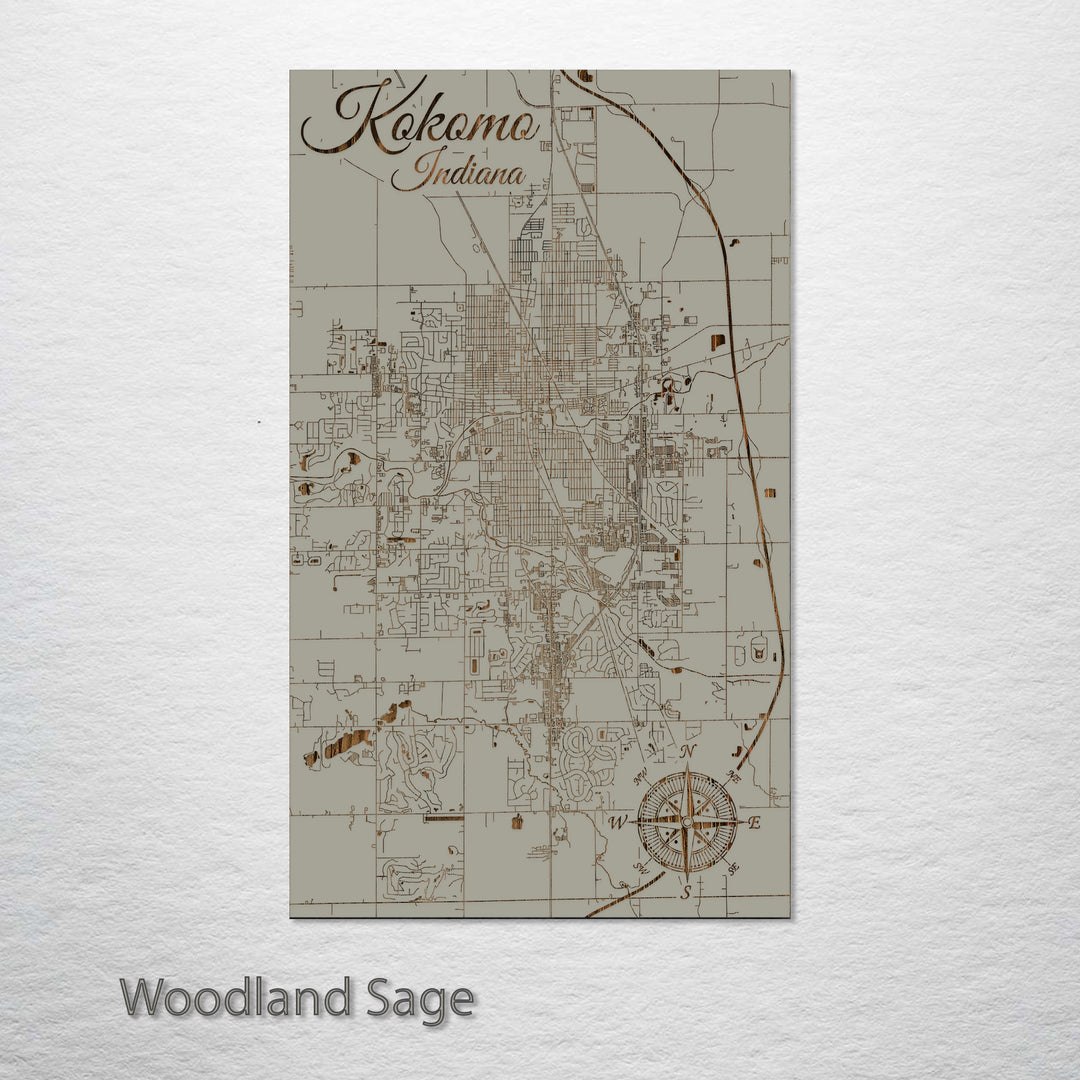 Kokomo, Indiana Street Map