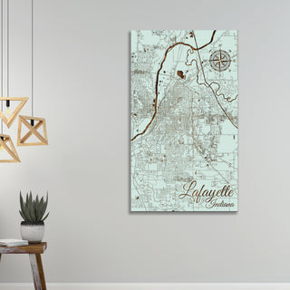 Lafayette, Indiana Street Map
