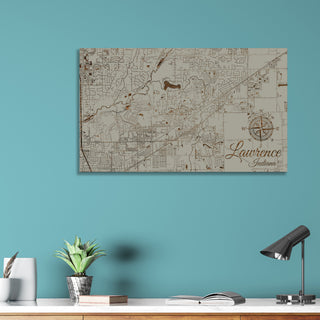Lawrence, Indiana Street Map