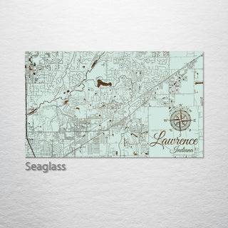 Lawrence, Indiana Street Map