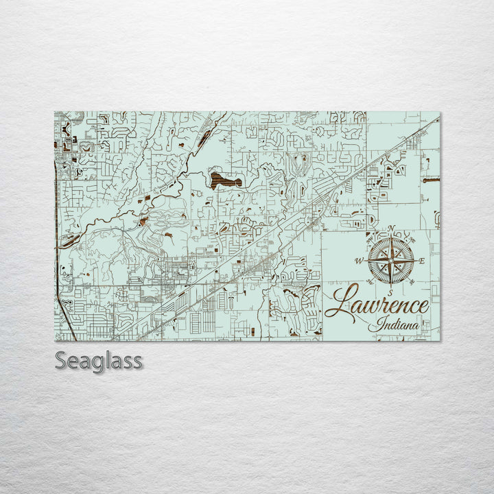 Lawrence, Indiana Street Map