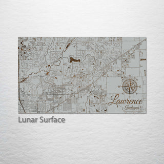 Lawrence, Indiana Street Map
