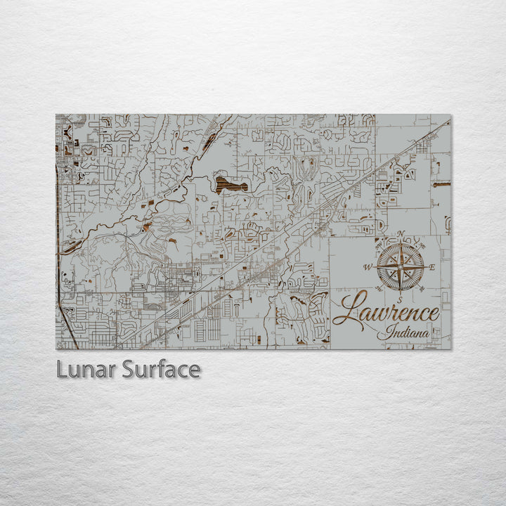 Lawrence, Indiana Street Map