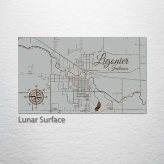 Ligonier, Indiana Street Map