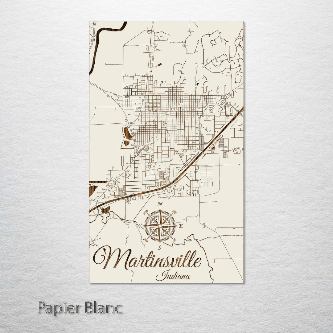 Martinsville, Indiana Street Map