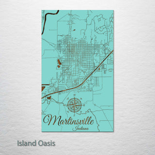 Martinsville, Indiana Street Map