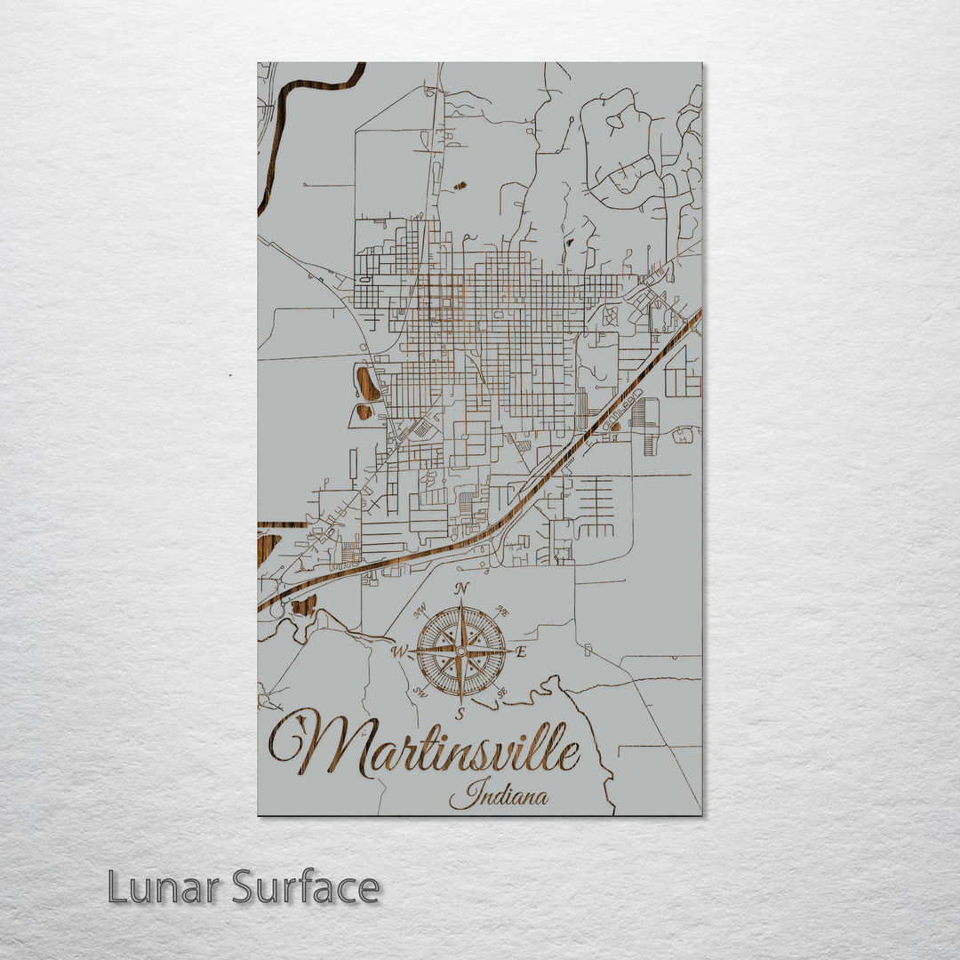 Martinsville, Indiana Street Map