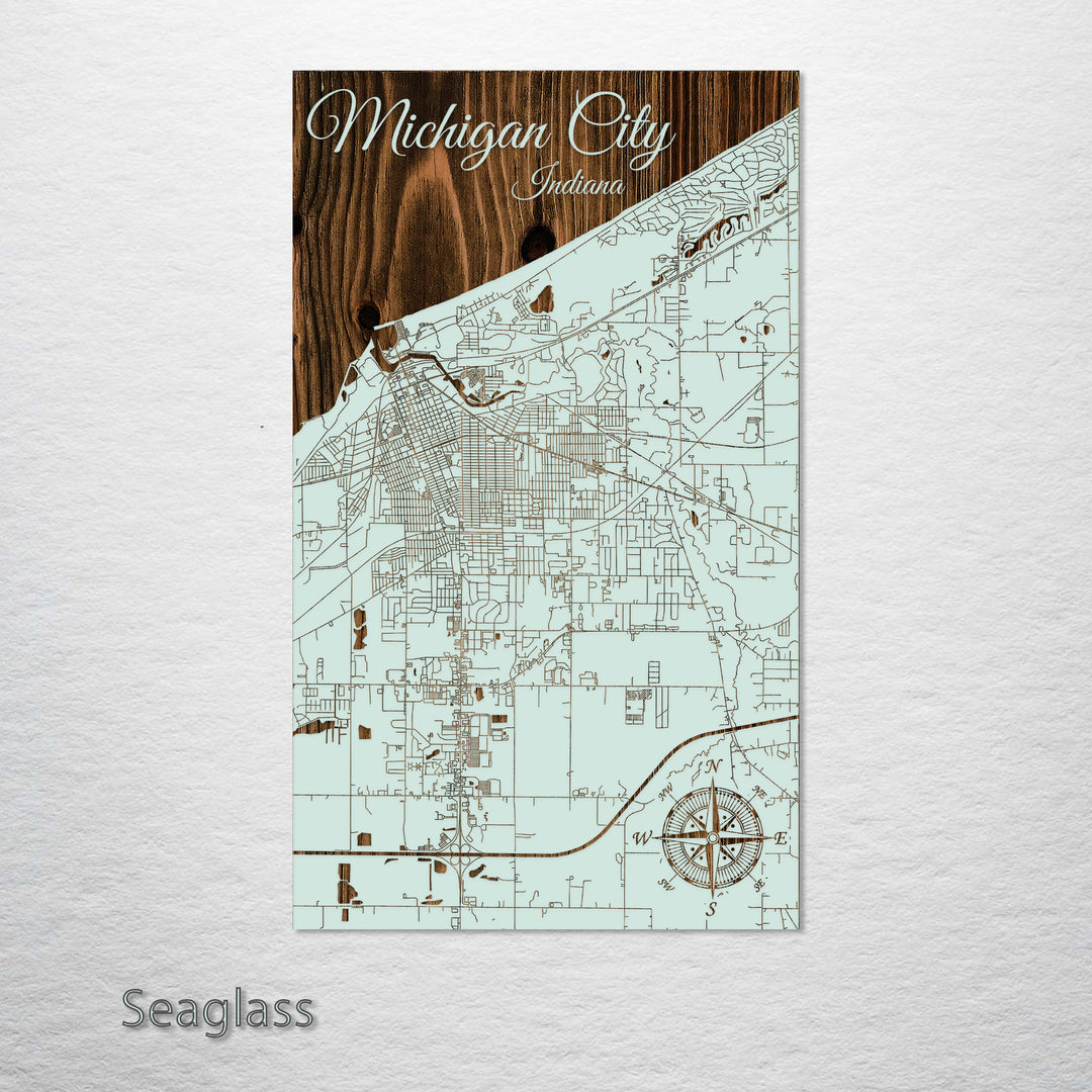 Michigan City, Indiana Street Map
