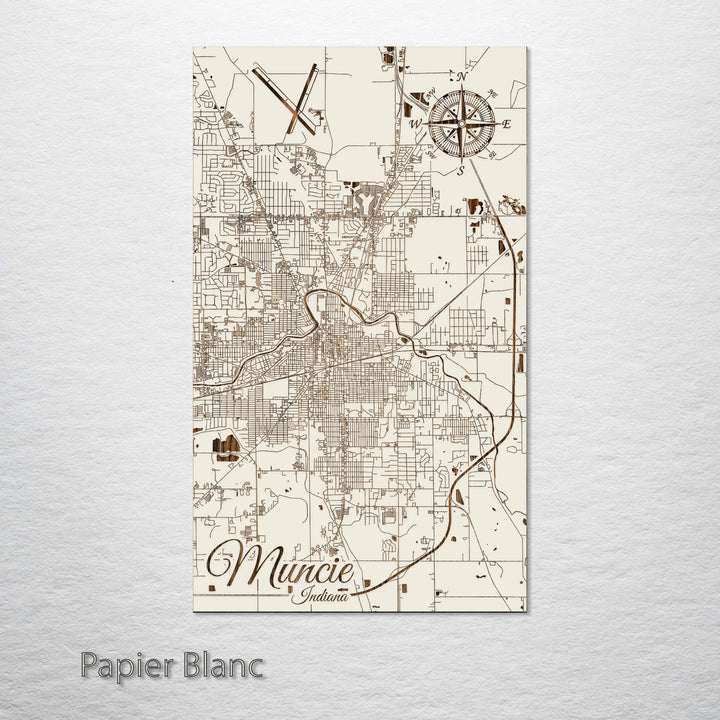 Muncie, Indiana Street Map