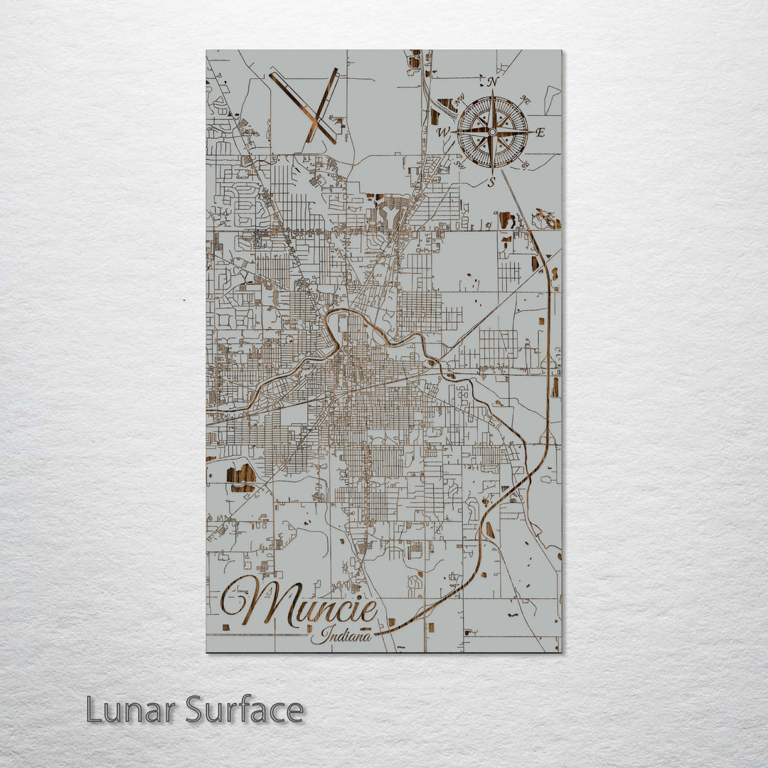 Muncie, Indiana Street Map