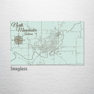 North Manchester, Indiana Street Map