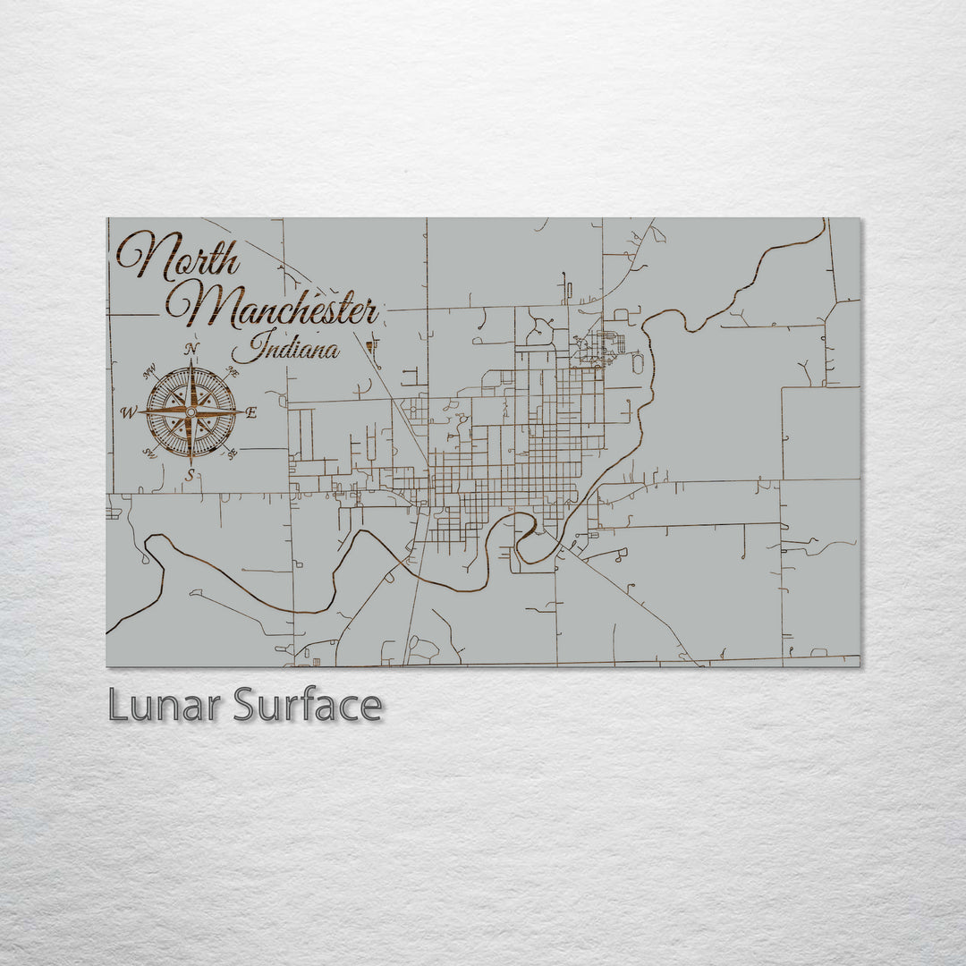 Manchester Indiana Map North Manchester, Indiana Street Map