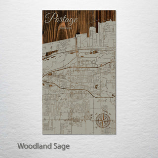 Portage, Indiana Street Map
