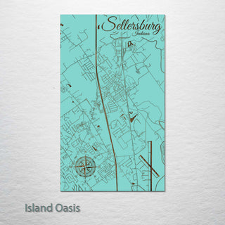 Sellersburg, Indiana Street Map