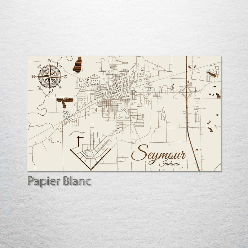 Seymour, Indiana Street Map – Fire & Pine