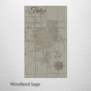 Tipton, Indiana Street Map